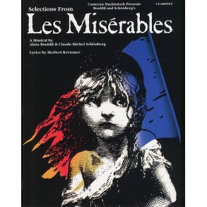 Selections From Les Miserables For Clarinet