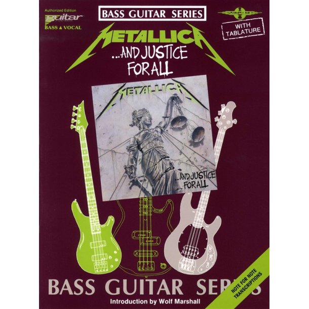 Play It Like It Is Bass: Metallica - And Justice For All