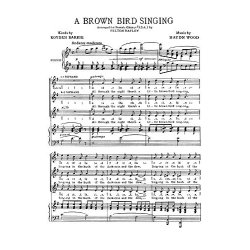 Brown Bird Singing Ssa