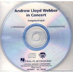 Andrew Lloyd Webber In Concert Show Trax CD