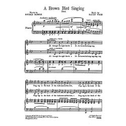 Haydn Wood: A Brown Bird Singing (Duet)