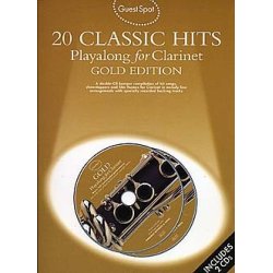 Guest Spot: 20 Classic Hits Playalong For Clarinet Gold Edition
