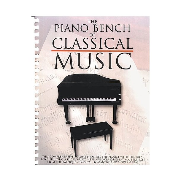 The Piano Bench Of Classical Music