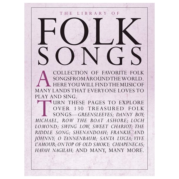 The Library Of Folk Songs