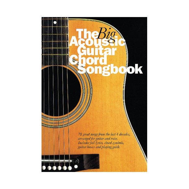 The Big Acoustic Guitar Chord Songbook
