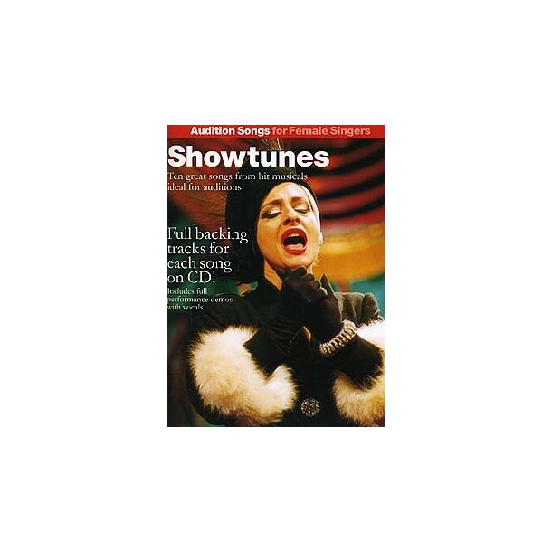 Audition Songs For Female Singers: Showtunes