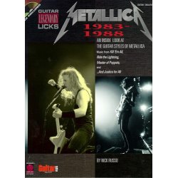 Metallica: 1983-1988 Legendary Guitar Licks
