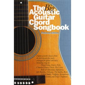 The Big Acoustic Guitar Chord Songbook (Platinum Edition)