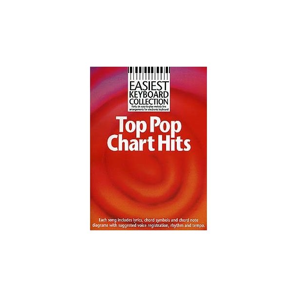Easiest Keyboard Collection: Top Pop Chart Hits
