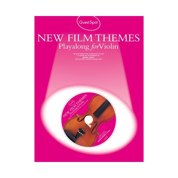 Guest Spot: New Film Themes Playalong For Violin