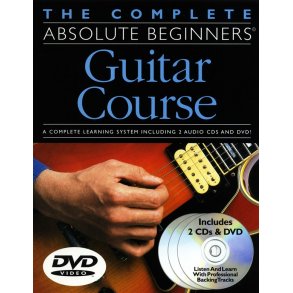 The Complete Absolute Beginners Guitar Course: Book/CD/DVD Pack
