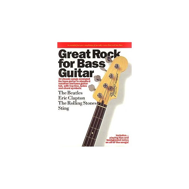 Great Rock For Bass Guitar
