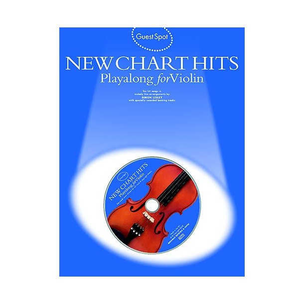 Guest Spot: New Chart Hits Playalong For Violin