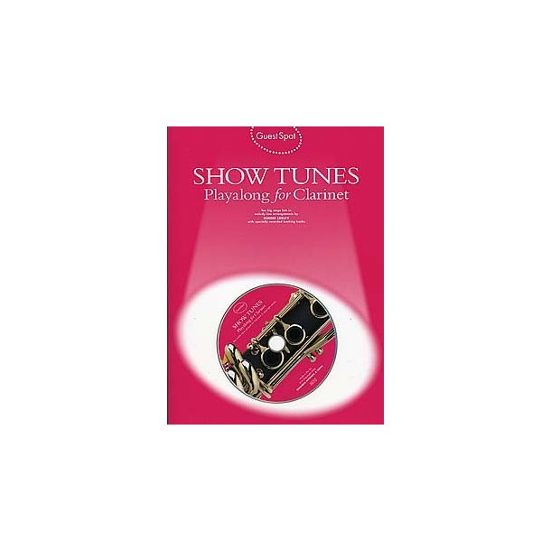 Guest Spot: Show Tunes Playalong For Clarinet