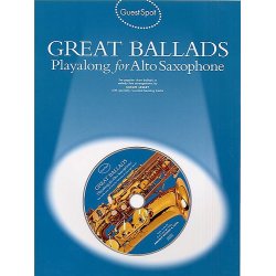 Guest Spot: Great Ballads Playalong For Alto Saxophone