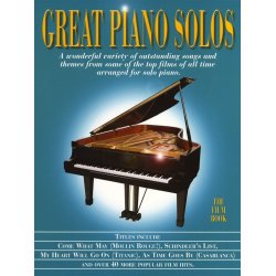 Great Piano Solos - The Film Book