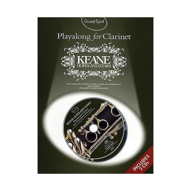 Guest Spot: Playalong Keane 'Hopes And Fears' For Clarinet