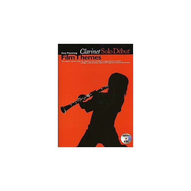 Solo Debut: Film Themes - Easy Playalong Clarinet