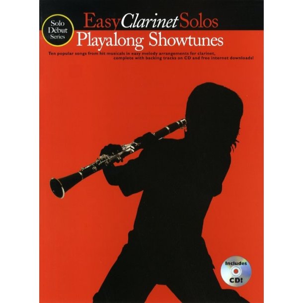 Solo Debut: Playalong Showtunes - Easy Clarinet Solos