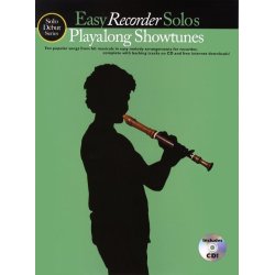 Solo Debut: Playalong Showtunes - Easy Recorder Solos