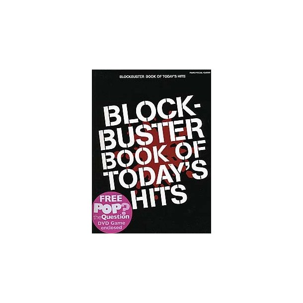 Blockbuster Book Of Today's Hits