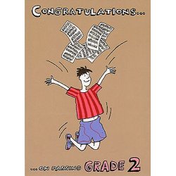 Music Gallery: Congratulations Card - Grade 2 (Boy)