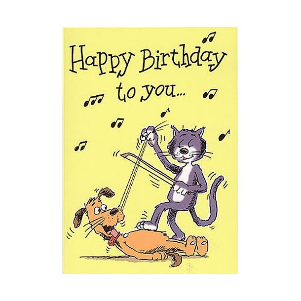 Music Gallery: Kids 2 Birthday Card