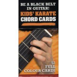 50 Guitar Flash Cards: Kids' Karate Chord Cards