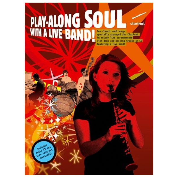 Play-Along Soul With A Live Band! - Clarinet (Book And CD)
