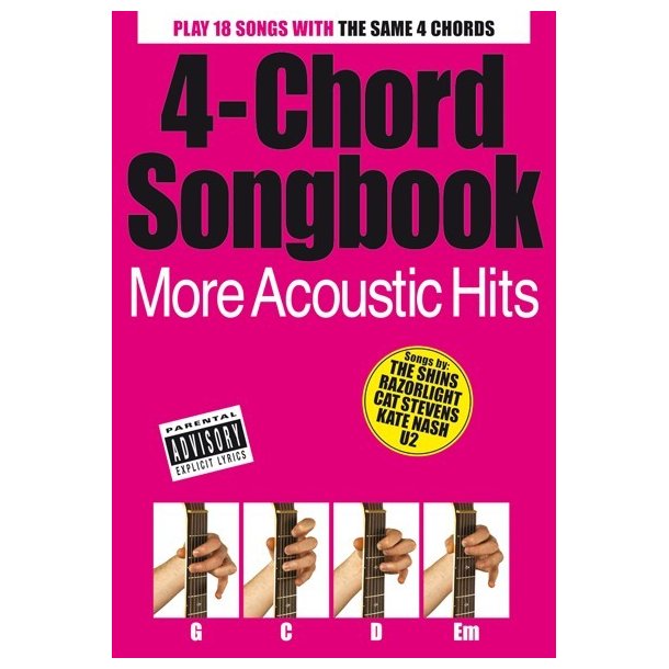 4-Chord Songbook: More Acoustic Hits
