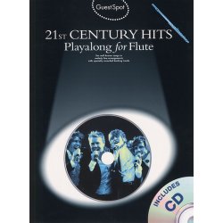 Guest Spot: 21st Century Hits Playalong for Flute (Book And CD)
