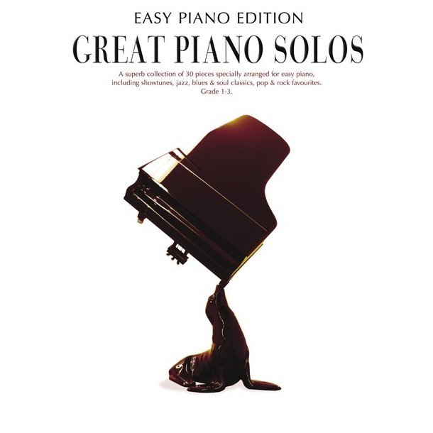 Great Piano Solos - The Black Book (Easy Piano Edition)