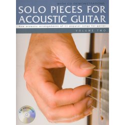 Solo Pieces for Acoustic Guitar - Volume Two (Book &amp; CD)