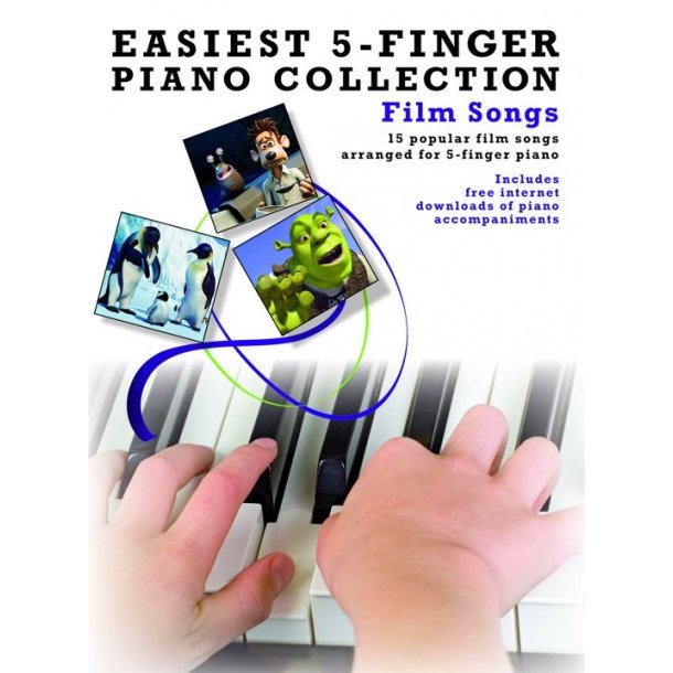 Easiest 5-Finger Piano Collection: Film Songs