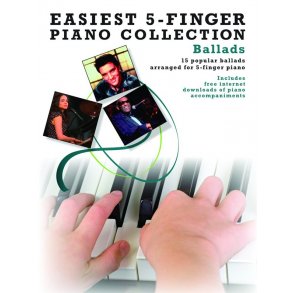 Easiest 5-Finger Piano Collection: Ballads