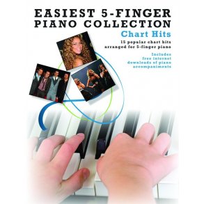 Easiest 5-Finger Piano Collection: Chart Hits
