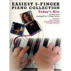 Easiest Five Finger Piano Collection: Today's Hits