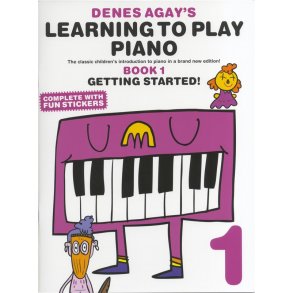 Denes Agay's Learning To Play Piano - Book 1 - Getting Started