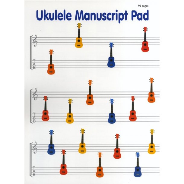 Ukulele Manuscript Paper