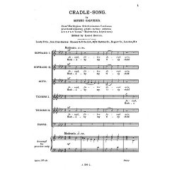 Sethus Calvisius: Cradle Song