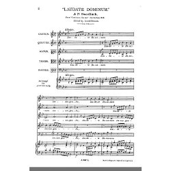 Sweelinck, J Laudate Dominum Ssatb