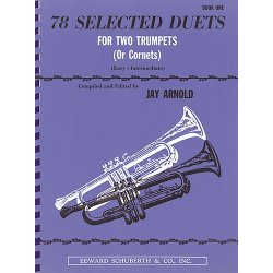 78 Selected Duets For Two Trumpets - Book 1