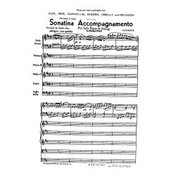 Clementi, M Sonatina Accompagnamento Clare Orch (E) Sc/Pts