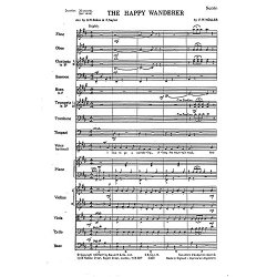 Moller, F W The Happy Wanderer Vln,vlc,vla/Pfacc