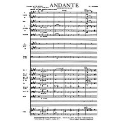Mozart, F W Andante From Quintet K614 Orch (E) Sc/Pts