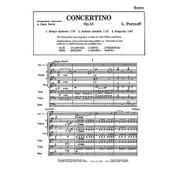 Leo Portnoff: Concertino In E Minor Op. 13