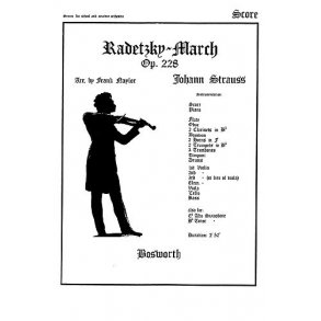 Strauss, J I Radetzky March Op.228 Naylor Orch (Me) Sc/Pts