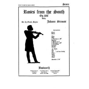 Strauss, J Ii Roses From The South Waltz Op.388 Naylor Orch Sc/Pts