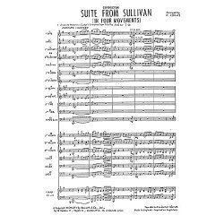 Sullivan, A Suite From Sullivan Cox-ife Orch (A) Sc/Pts