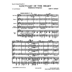 Ketelbey, A W Sanctuary Of The Heart Singing No.2 Str Sc/Pts